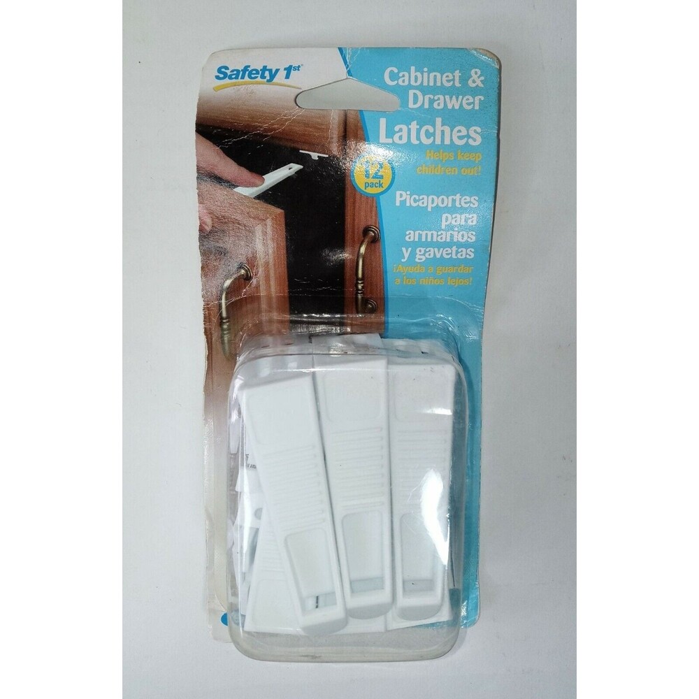 Safety 1st Cabinet & Drawer Latches 12 Pack